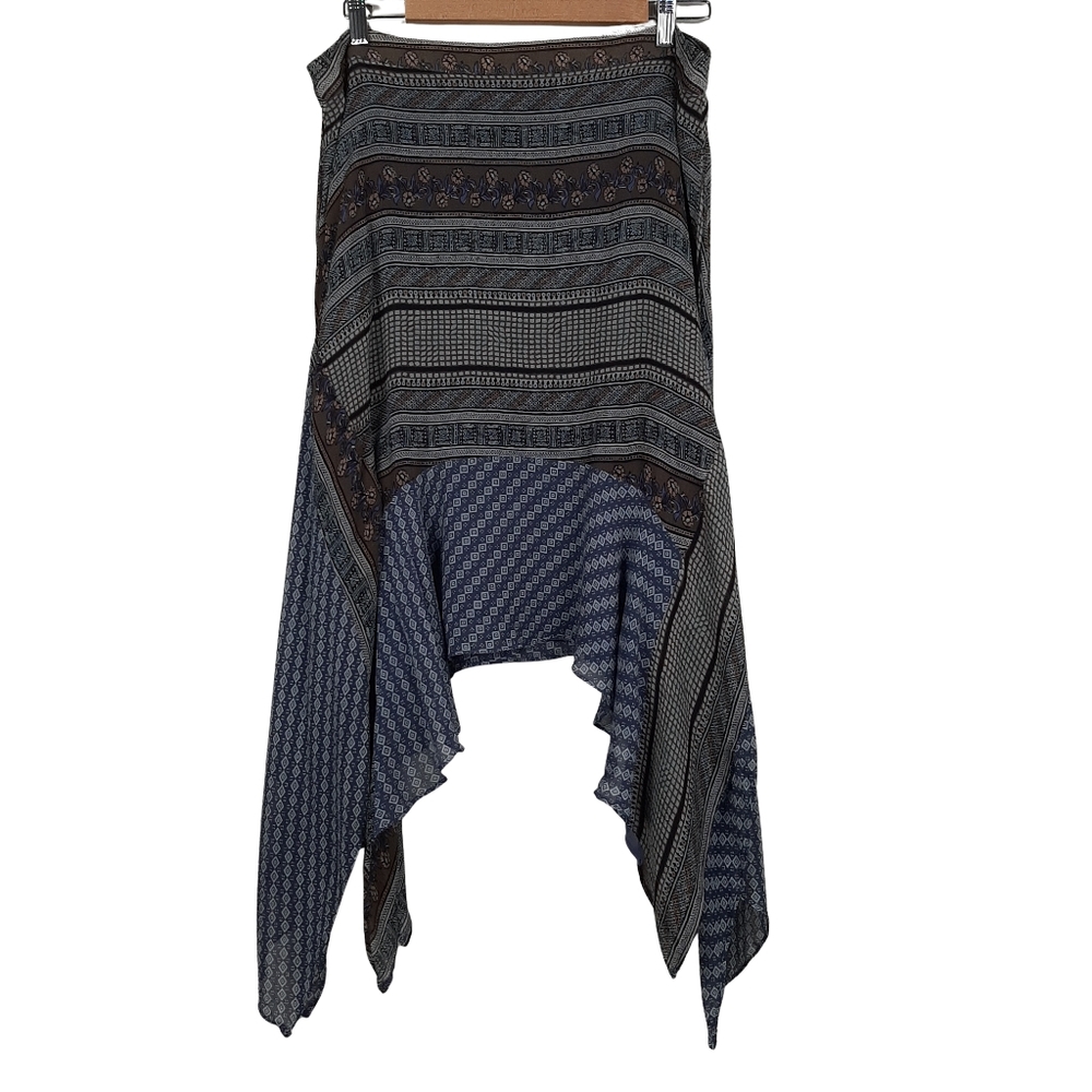 Sundance Silk Asymmetrical Skirt Size 12